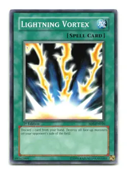 Lightning Vortex - SD5-EN030 1st Edition - YuGiOh-LP - Image 1