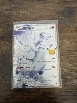 Pokemon TCG Reshiram Holo Rare Card 25th Anniversary Celebrations, 113/114 - Image 1