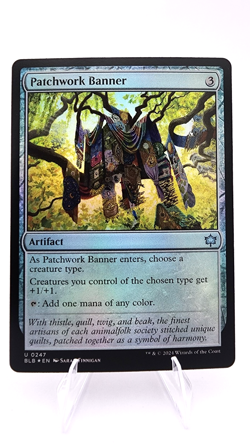 Patchwork Banner Bloomburrow Foil - Image 1