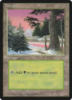 Lot of 20x Forest #381 - ICE Ice Age Basic Land MTG Magic PL - Image 1