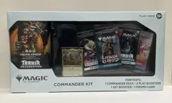 Magic: The Gathering Tarkir Dragonstorm Commander Kit – Abzan Armor - SEALED - Image 1