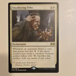 Smothering Tithe Ravnica Allegiance Enchantment Regular Rare White English - Image 1