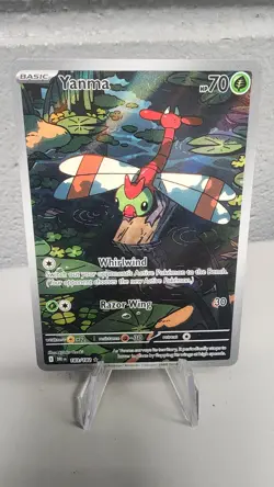 Pokemon TCG Yanma Illustration Rare Card 183/182 Destined Rivals - Image 1