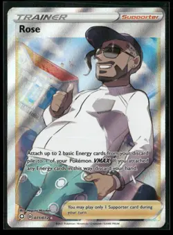 Rose 071/072 Ultra Rare Shining Fates Pokemon NM/M - Image 1