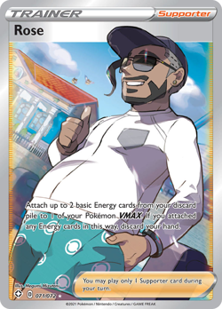 Rose 071/072 Ultra Rare Shining Fates Pokemon NM/M - Image 4