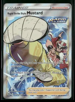 Rapid Strike Style Mustard TG27/TG30 Brilliant Stars Gallery NM/M Pokemon - Image 1