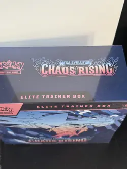 Pokemon Chaos Rising Mega Evolution ETB Elite Trainer Box Factory Sealed - Image 4