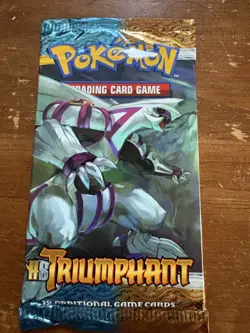 Pokemon TCG HS Triumphant Booster Pack - Image 1