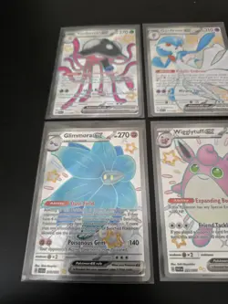 POKEMON TCG PALDEAN FATES FULL ART SHINYS LOT OF 6 NEAR MINT TO MINT PACK FRESH! - Image 2