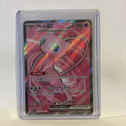 Pokemon TCG Mew Ex 193/165 Ultra Rare Full Art Scarlet & Violet 151 Mint Mew - Image 2