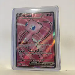 Pokemon TCG Mew Ex 193/165 Ultra Rare Full Art Scarlet & Violet 151 Mint Mew - Image 3