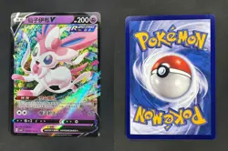SYLVEON V 09 13 GEM PACK VOL 2 POKEMON (S) CHINESE NM - Image 3