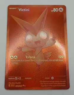 Pokemon TCG Victini 171/086 Illustration Rare Black Bolt Reverse Holo - Image 1