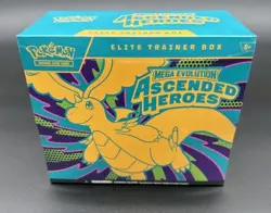 Pokemon TCG Mega Evolution Ascended Heroes Elite Trainer Box ETB SEALED READ - Image 1