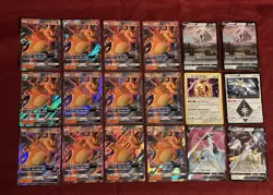 Charizard GX SM211 Arceus NM LOT of 18 Hidden Fates Black Star Promo Pokemon TCG - Image 1