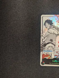 Bandai One Piece Card Game Luffy & Ace Leader ST30-001 Holo English 6000 - Image 4