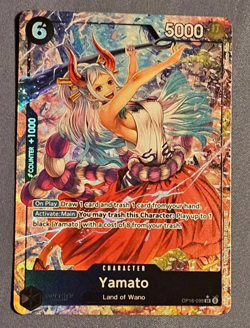 One Piece TCG Yamato Alt Art OP16-098 Super Rare The Time of Battle ENGLISH NM/M - Image 1