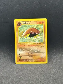Pokemon Card - Kabuto [W Stamped] WoTC Promo 50/62 Promo LP - Image 1