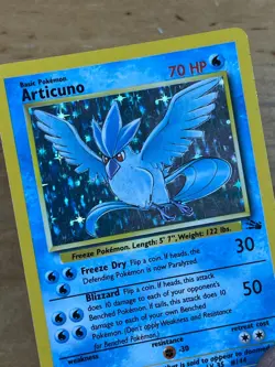 Articuno 2/62 Fossil Holo 1999 Expansion Set Pokemon TCG Card - Image 3