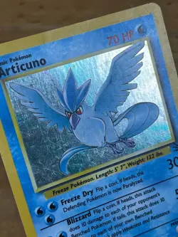 Articuno 2/62 Fossil Holo 1999 Expansion Set Pokemon TCG Card - Image 4