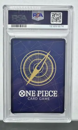PSA 10 Gem Mint Luffy Gift Collection 2023 #001 One Piece Card Game English - Image 2