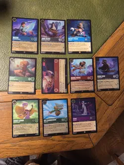Disney Lorcana TCG Lot of 10 Promo Cards - Image 1
