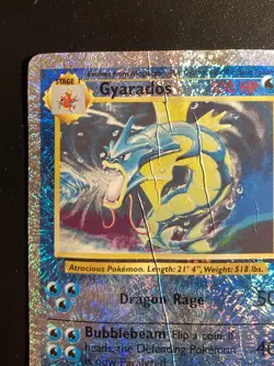 Pokemon Card - Gyarados 12/110 Reverse Holo - Legendary Collection-ENG-Poor - Image 3