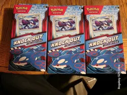 Pokemon TCG Knock Out Collection 5qty Sealed w/ Promo Cards 2x Suicine 3x Kyogre - Image 1