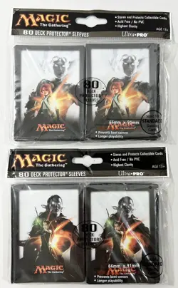 ULTRA PRO 2X80 MAGIC DECK PROTECTOR SLEEVES Standard MAGIC ORIGINS (2010) - Image 1