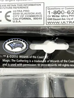 ULTRA PRO 2X80 MAGIC DECK PROTECTOR SLEEVES Standard MAGIC ORIGINS (2010) - Image 3