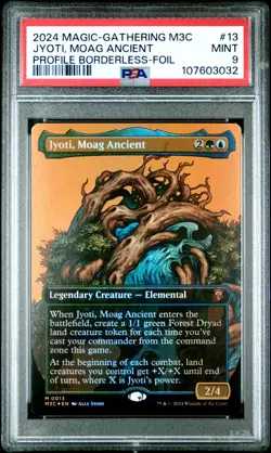 MTG Jyoti, Moag Ancient Profile Borderless FOIL Modern Horizons 3 (M3C) PSA 9 - Image 1