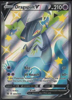 Dragapult V SWSH096 Holo Promo Sword & Shield Promo Pokemon Near Mint - Image 1