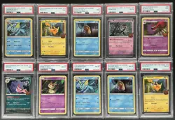 Pokemon TCG PSA Mix Lot of 10 Slabs Total ( Read Description For More Details ) - Image 1