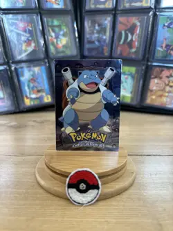 Blastoise #09 – E9/12 – 1999 Topps Pokemon Movie Edition Stage 3 – DMG / Damage - Image 1