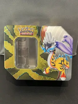 Pokemon PARADOX DESTINIES RAGING BOLT EX *Empty Tin* - Image 1