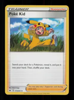 POKE KID UNCOMMON 173/202 LP POKEMON - Image 1