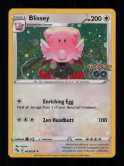HOLO BLISSEY PROMO HOLO 052/078 NM POKEMON - Image 1