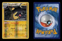 REVERSE HOLO AMPHAROS RARE HOLO 40/114 MP POKEMON - Image 3