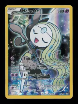 MELOETTA PROMO HOLO XY120 MP POKEMON - Image 1
