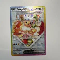 Eevee ex 174 Holo Promo Scarlet & Violet Promo Pokemon Moderately Played - Image 1