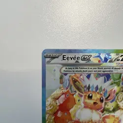 Eevee ex 174 Holo Promo Scarlet & Violet Promo Pokemon Moderately Played - Image 2