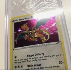 Special Delivery Pikachu sealed Pokemon Sword & Shield Promo Cards SWIRL Mint - Image 5