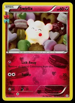 Pokemon Card Swirlix RC19/RC32 Generations Radiant Collection Holo Uncommon - Image 1