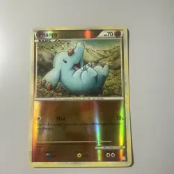 Phanpy HeartGold SoulSilver Reverse Holo 77/123 Pokemon TCG - Image 1