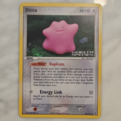 Nintendo Pokemon TCG Ditto 35/113 Delta Species Reverse Holo Rare 60 HP ENG - Image 1