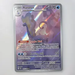Pokemon TCG Aurorus Rare Holo Stage 2 Surging Sparks 092/088 English HP170 - Image 1