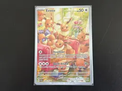 Pokemon TCG Eevee 188/167 Twilight Masquerade Holo - Image 1