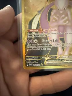 Pokemon TCG Mewtwo EX Team Rockets Hyper Rare Card 240/182 Destined Rivals NM - Image 5