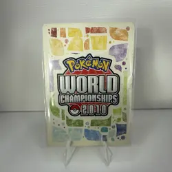 Pokemon TCG Luxray GL LV. X 109/111 2009 World Championships MP Card Signed - Image 2
