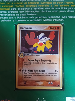 2004 POKEMON TCG TREECKO EX Ruby & Sapphire Half Deck Book Portuguese SEALED - Image 3